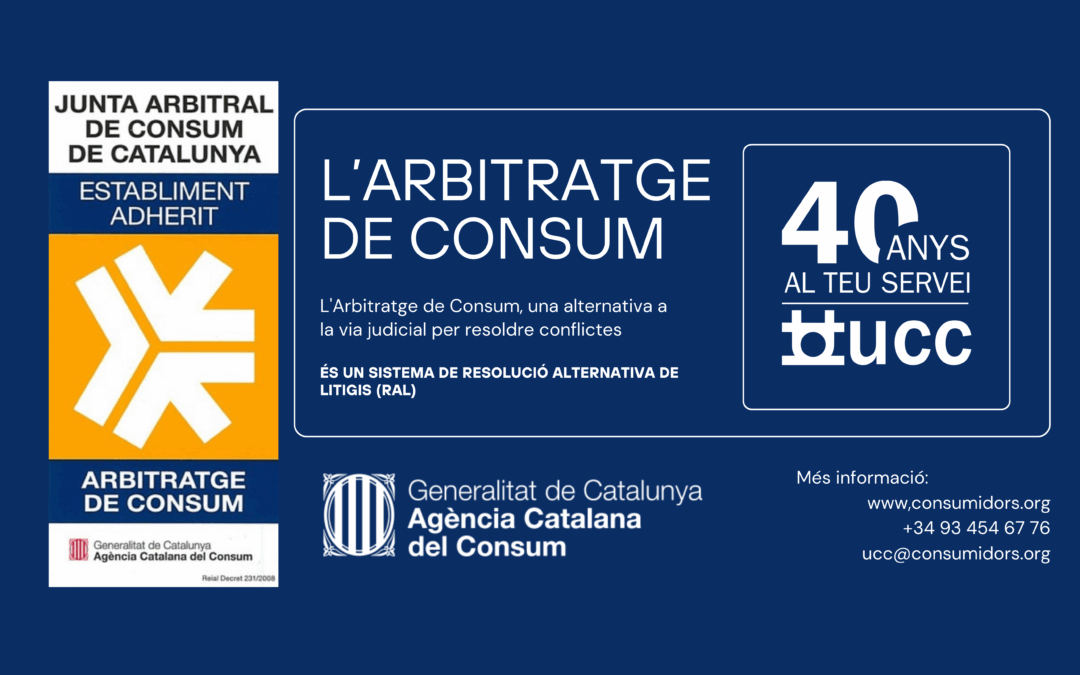 L’Arbitratge de Consum, una alternativa a la via judicial per resoldre conflictes